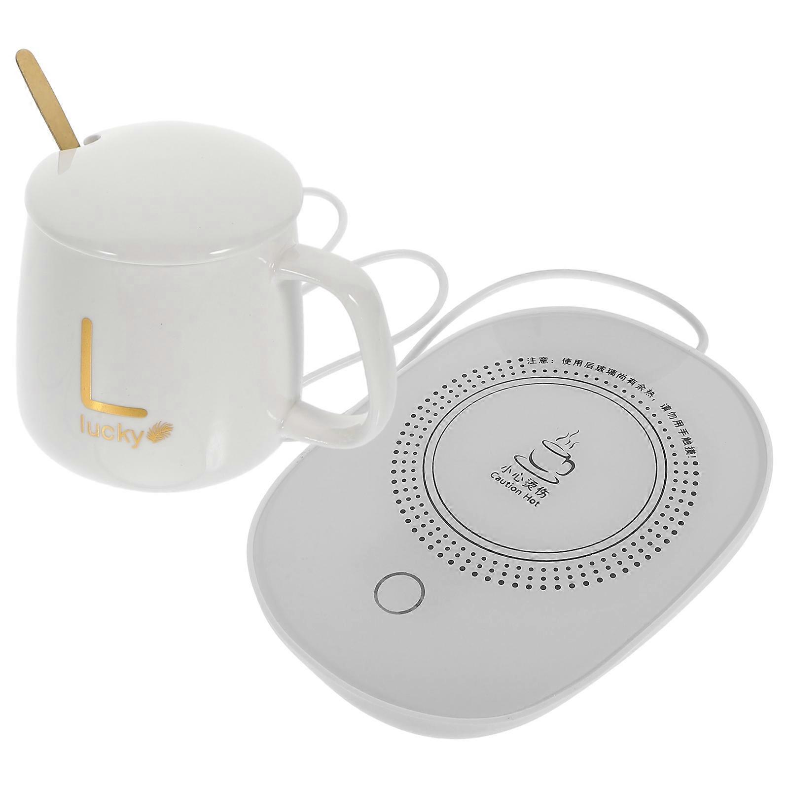 USB Powered Heating Cup Coaster Creative Mug Warmer For Office Color 1 Set
