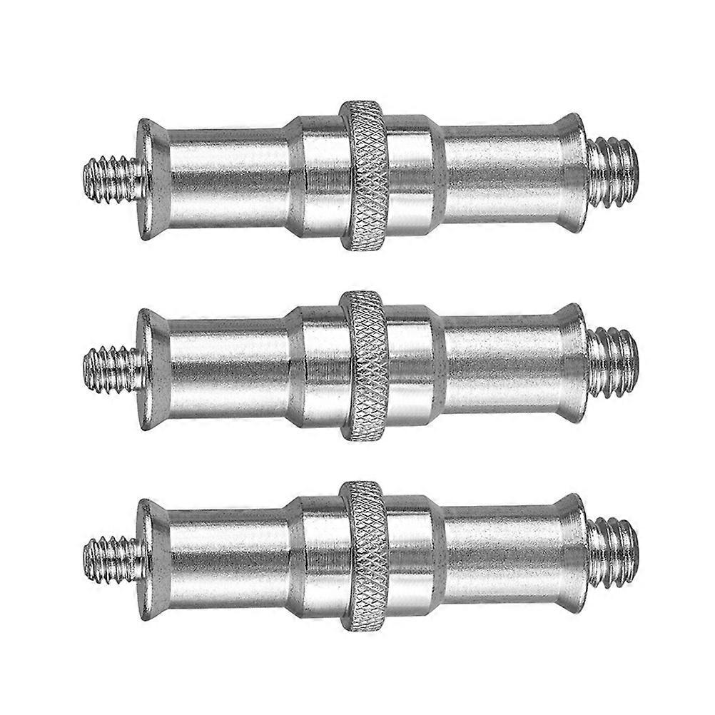 3pcs Tripod Adapter Set Hot Shoe Converter Screw for DSLR Cameras, Compact Spigot for Monopods, Umbrella Stands & Light Towers, Lightweight &