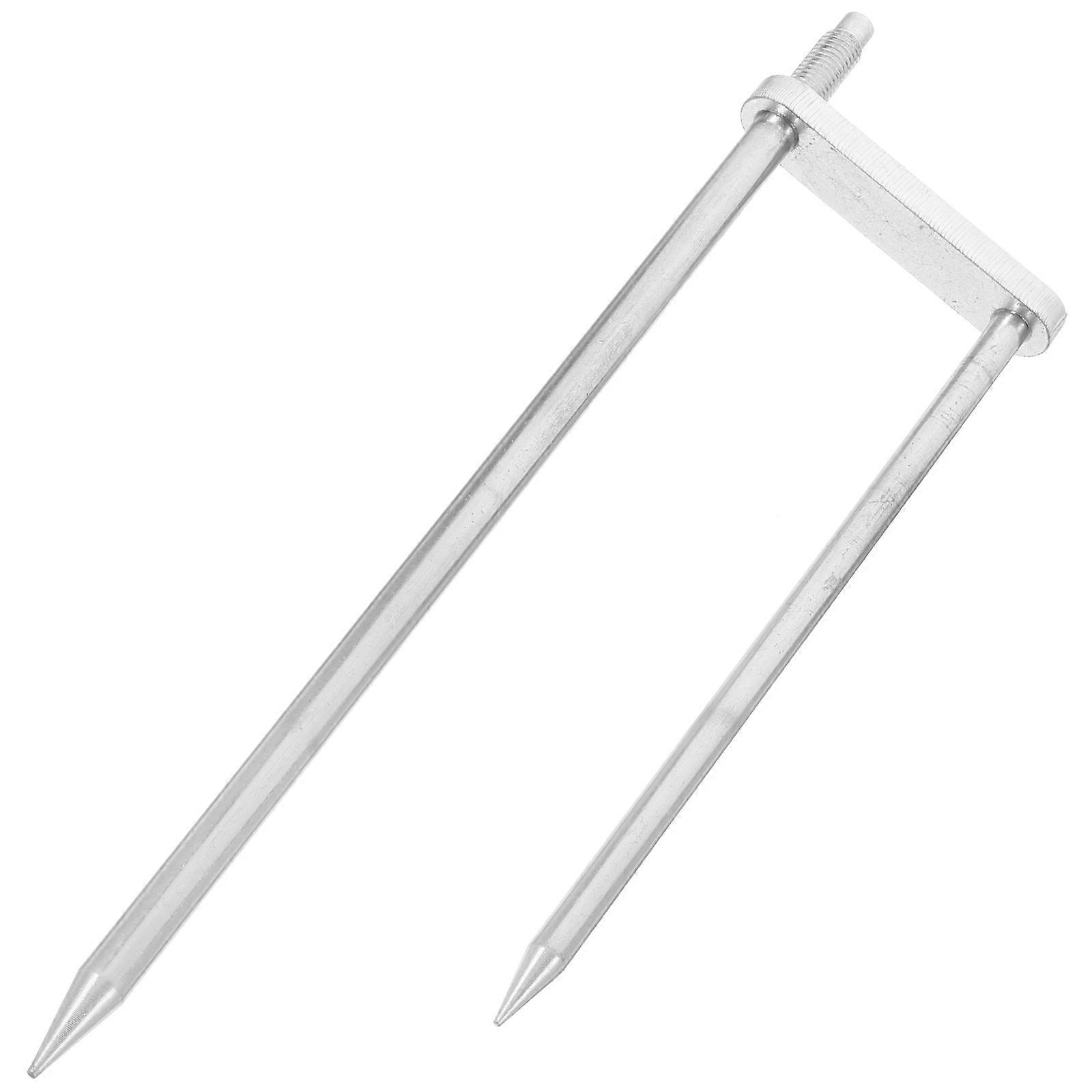 Stainless Steel Heavy Duty Umbrella Stand for Beach Fishing – Portable Design with Comfortable Grip and High Wind Stability for Yards and Awnings