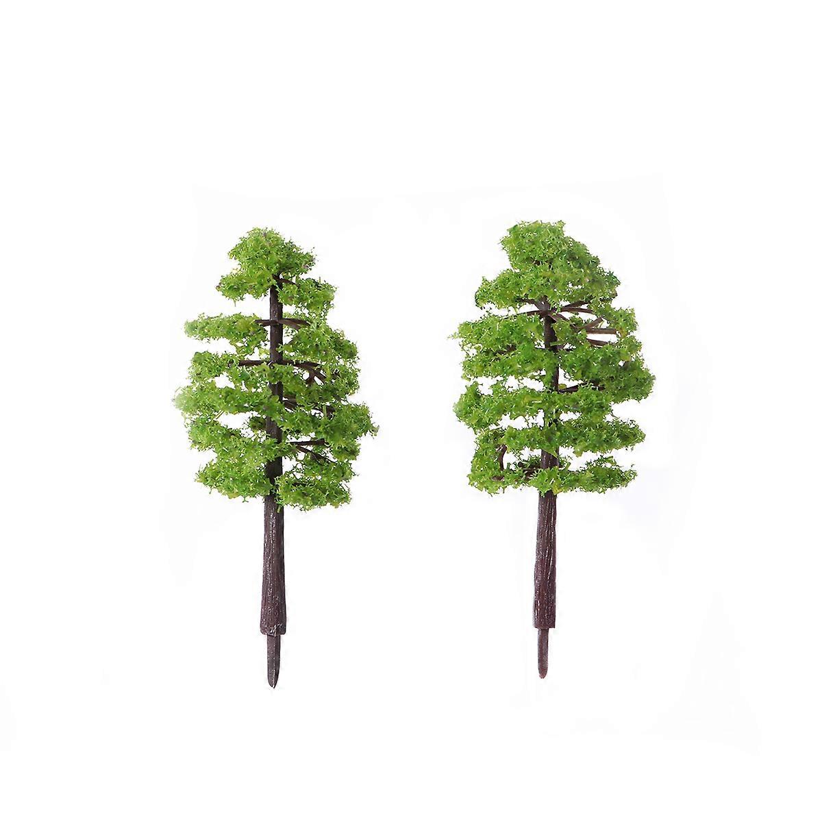 Simulation Tree Garden Decorations for Decoration Use 10Pcs Pack