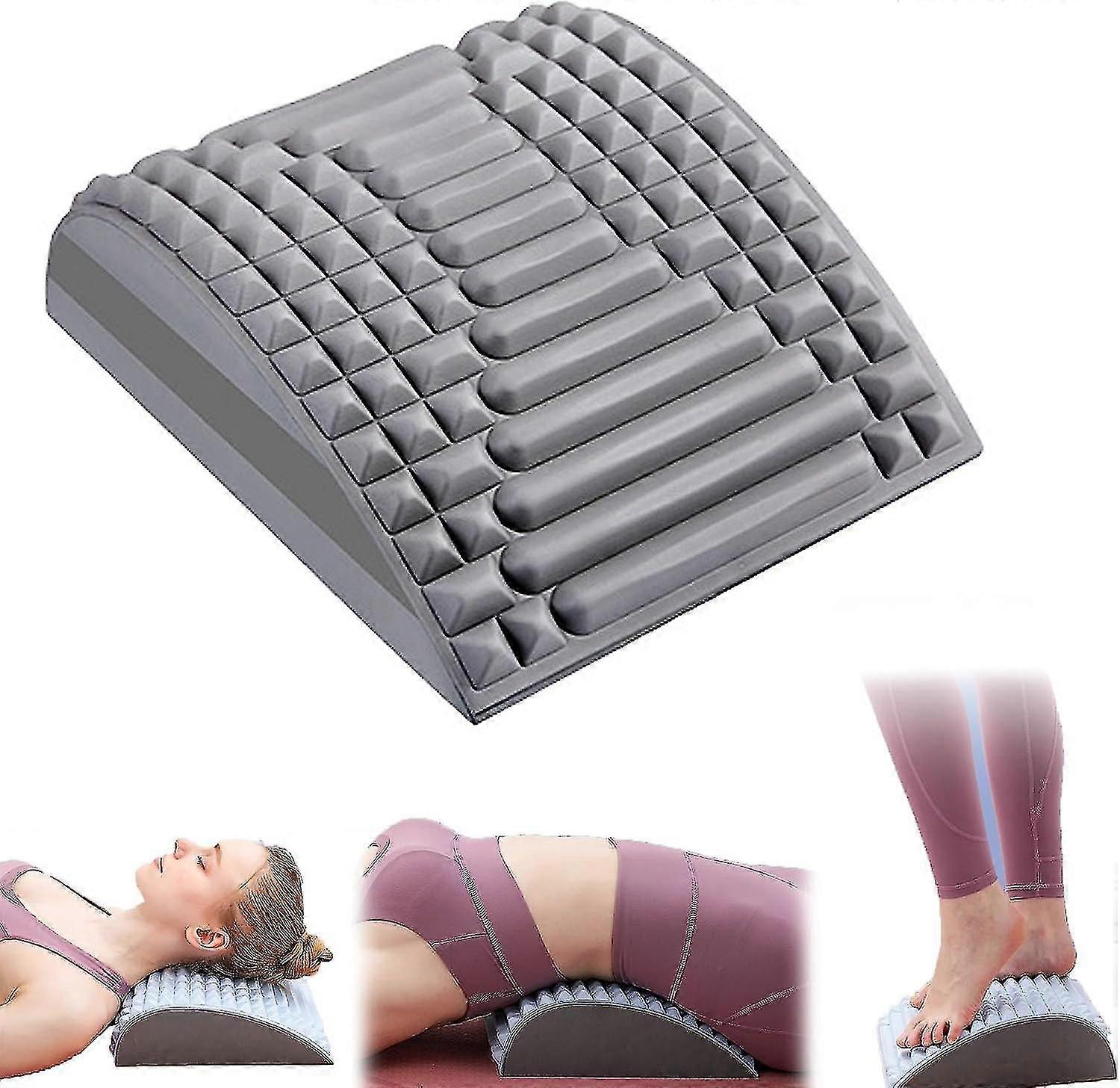 New Neck & Back Stretcher Refresh Back Neck Cracker for Lower Back Pain Relief Multi-level Adjustable Spine Board for Herniated Disc Sciatica