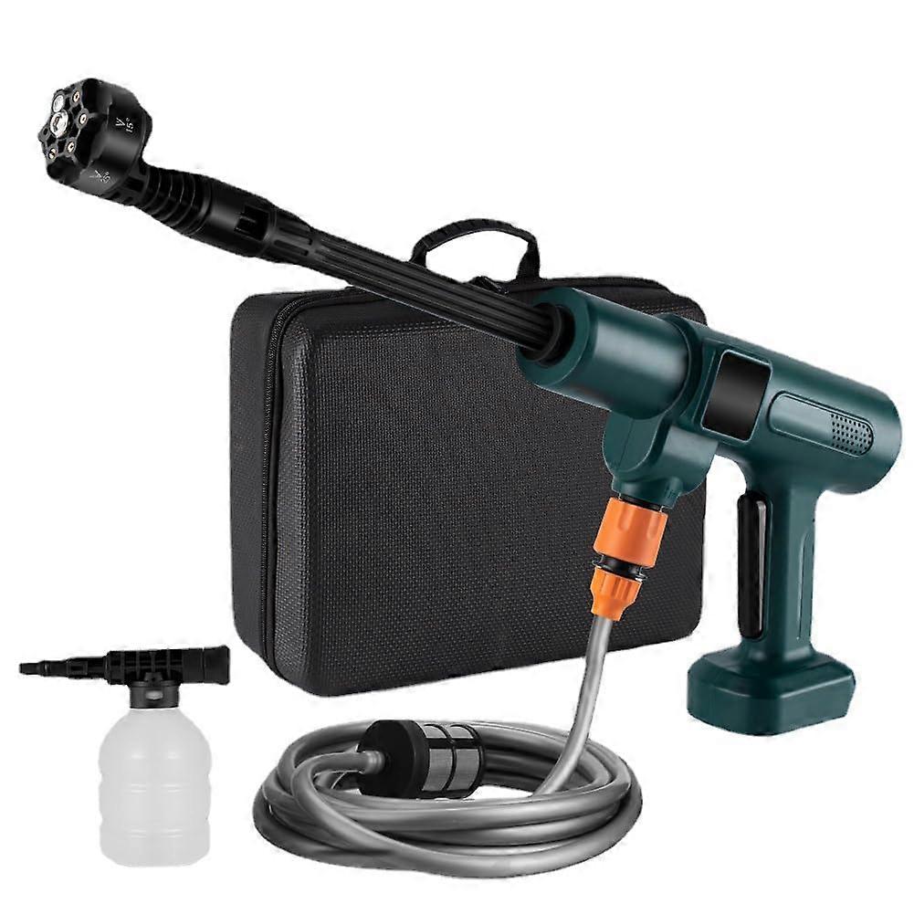 Brushless Portable Pressure Washer Gun, Compatible with Makita 18V Battery, 2 Modes