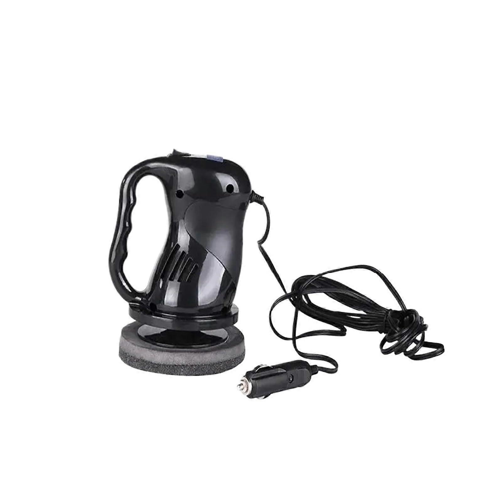 12-V Cigarette Lighter Socket Interface New Electric Polisher Car Polisher Auto Polishing Machine Black