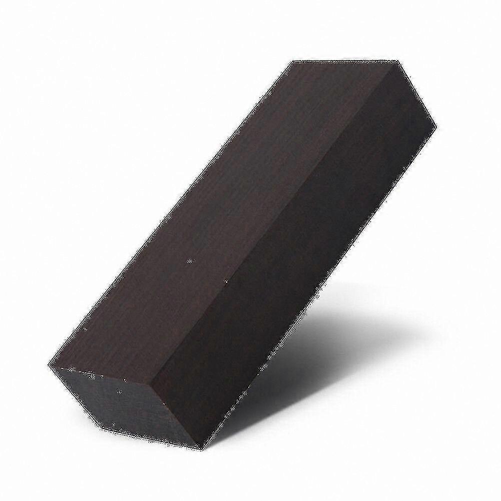 Natural Ebony Wood Block for DIY Crafting and Knife Handle Projects Raw Material Black Wood Blank