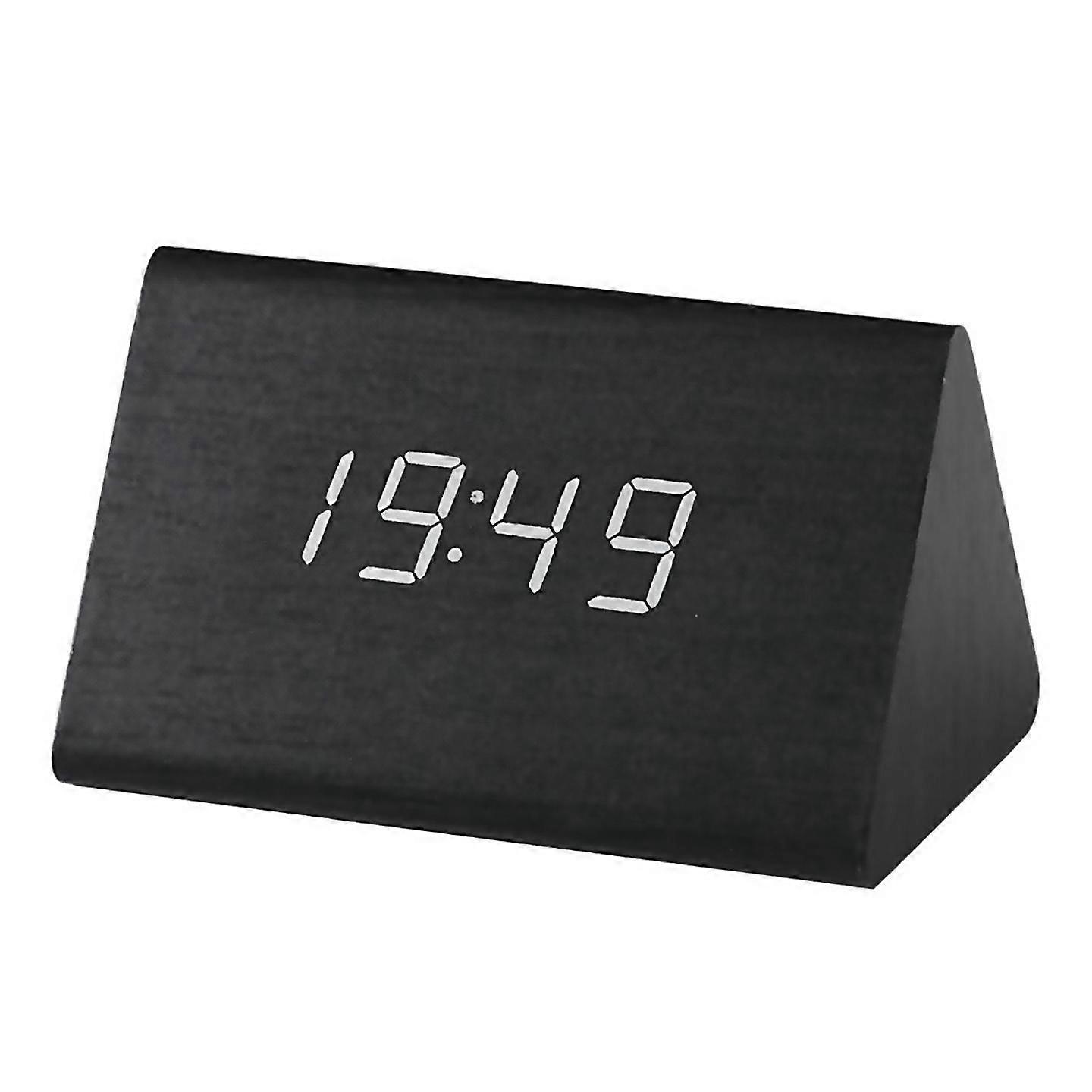 For wooden clock multifunctional led electronic alarm clockd