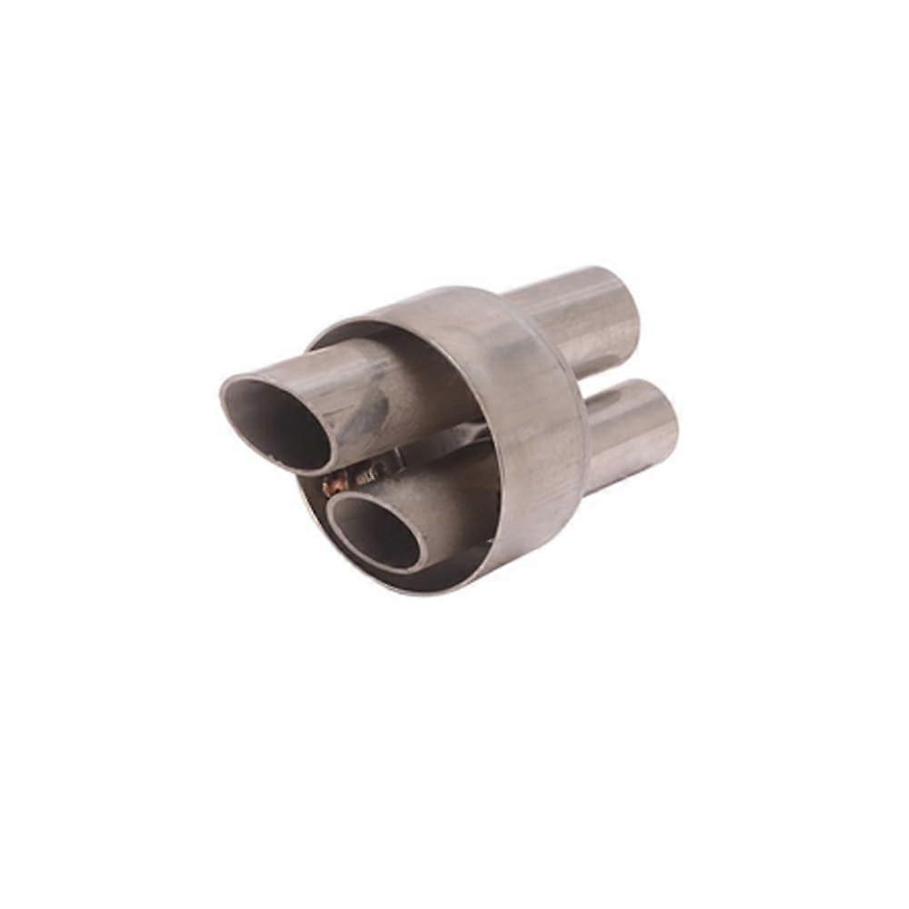 Motorcycle Muffler 54.5mm Universal Removable Silencer Exhaust Pipe for Noise Reduction Modified Color B