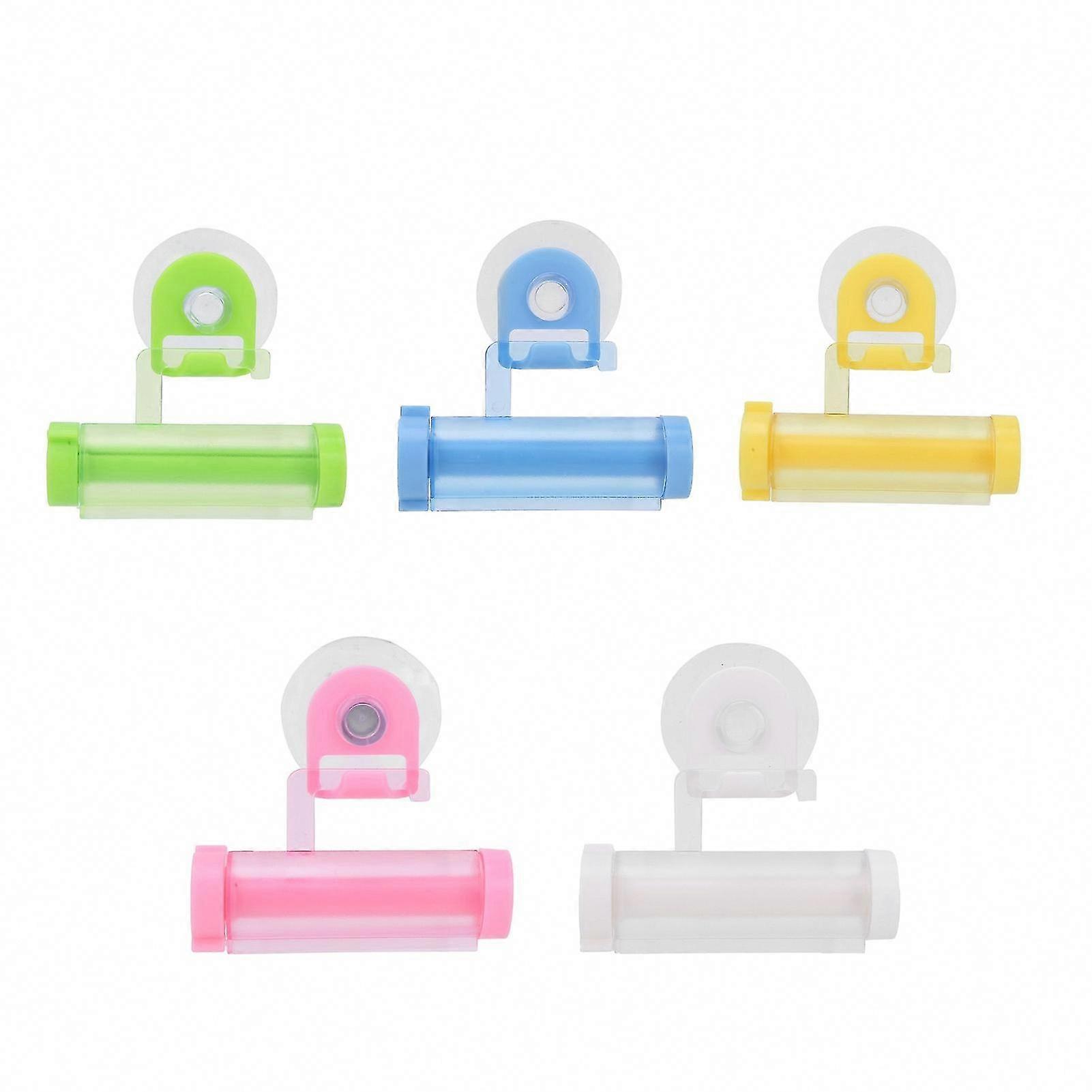 Wall Mounted Toothpaste Tube Squeezer & Roller Dispenser for Bathroom