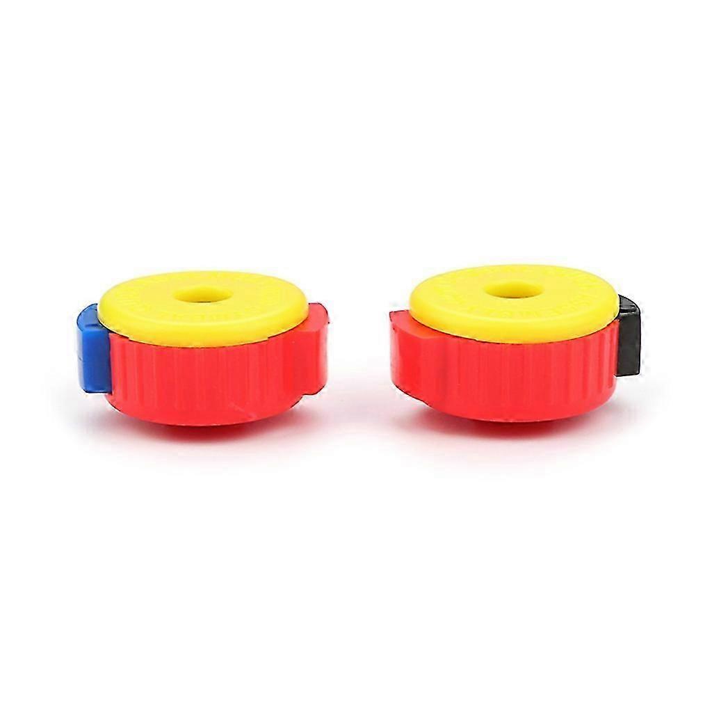 2 Pcs Quick-Set Cymbal Mate Plastic Cymbal Nuts for Percussion Drum Kits