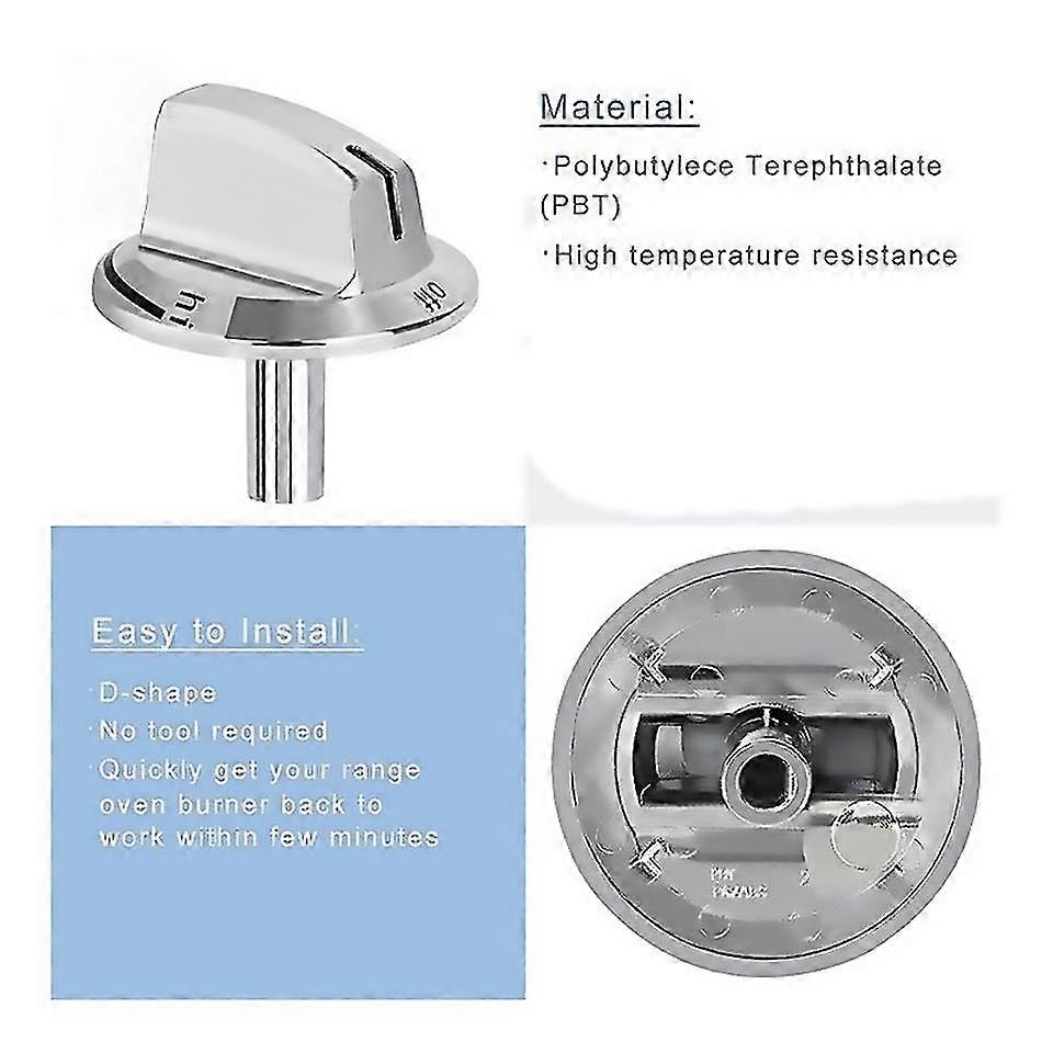 For 2pcs gas stove knobs 5304525746 range knobs