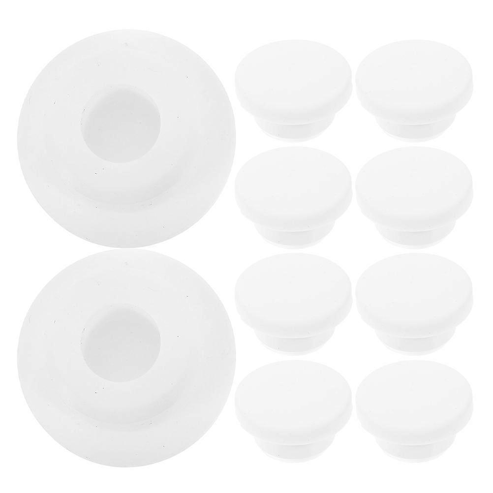 Universal White Silicone Sink Overflow Plug for Bathroom and Kitchen Sink Easy Installation and AntiOverflow Design