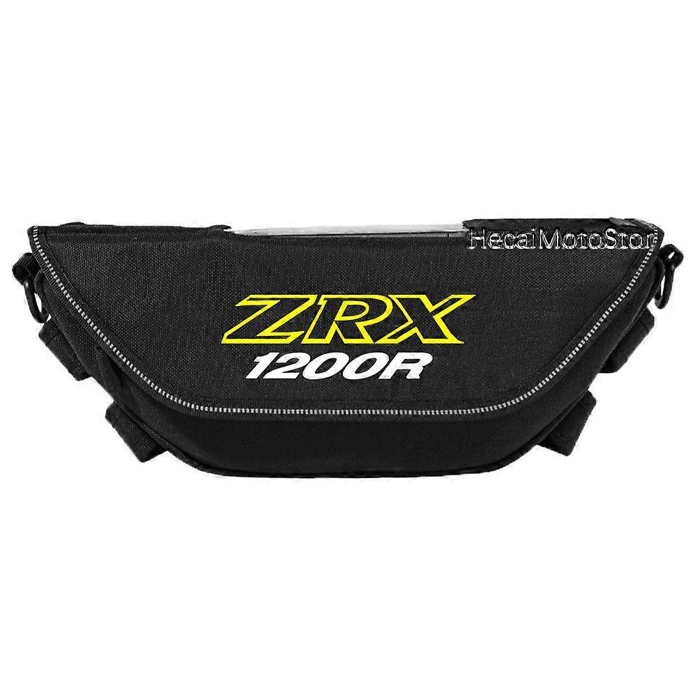 For ZRX1200R zxr1200r Motorcycle accessory Waterproof And Dustproof Handlebar Storage Bag  navigation bag -H