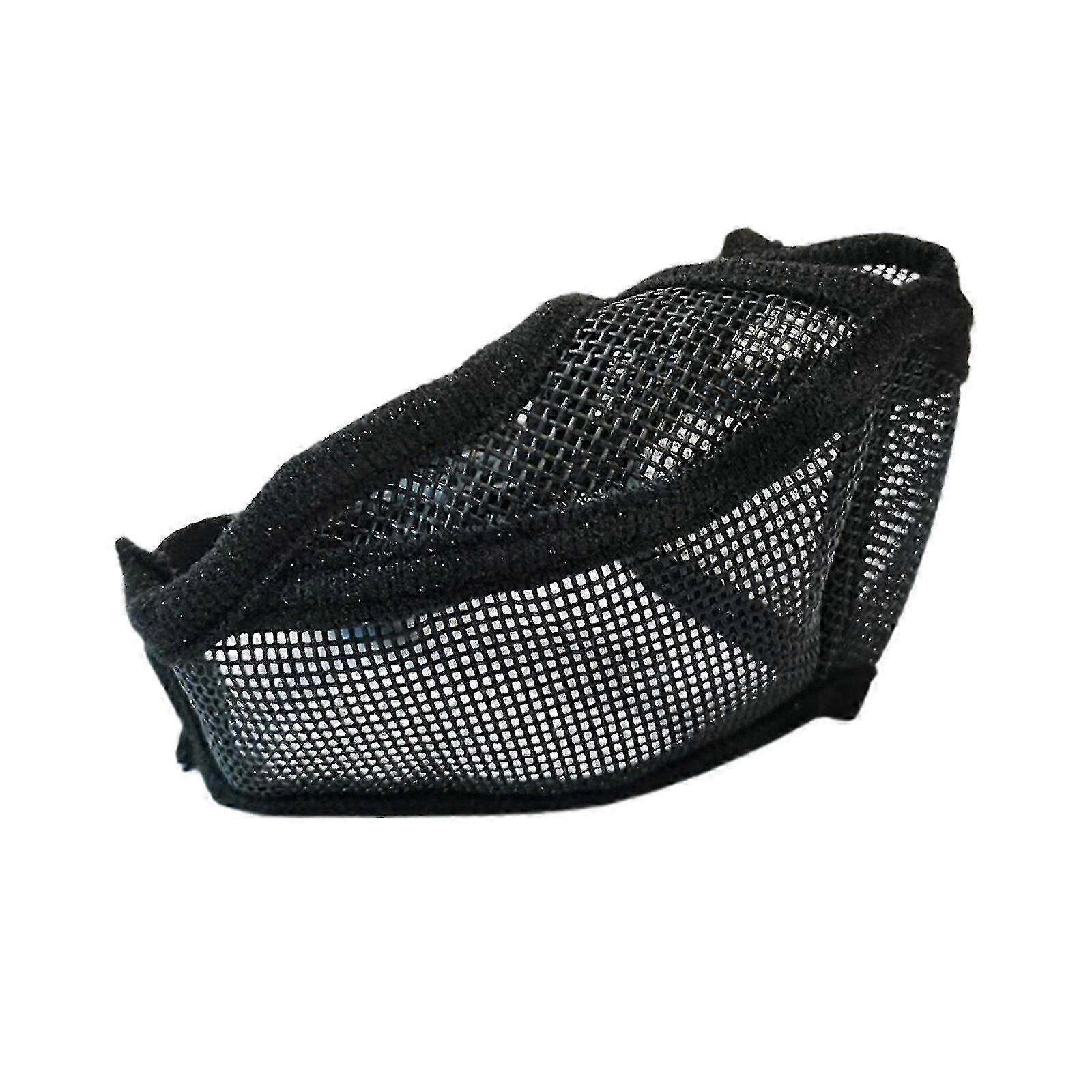 French Bulldog Muzzle, Pug Muzzle, Short Snout Dog Muzzle, Adjustable, Breathable Mesh, Size M, Black