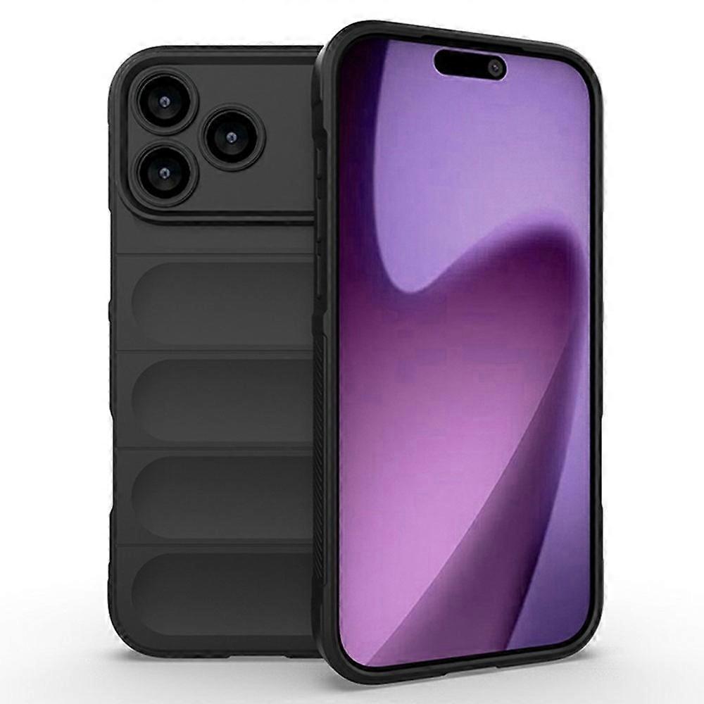 AMORUS Compatible For iPhone 17 Pro Case Shockproof Soft TPU Rugged Phone Back Cover