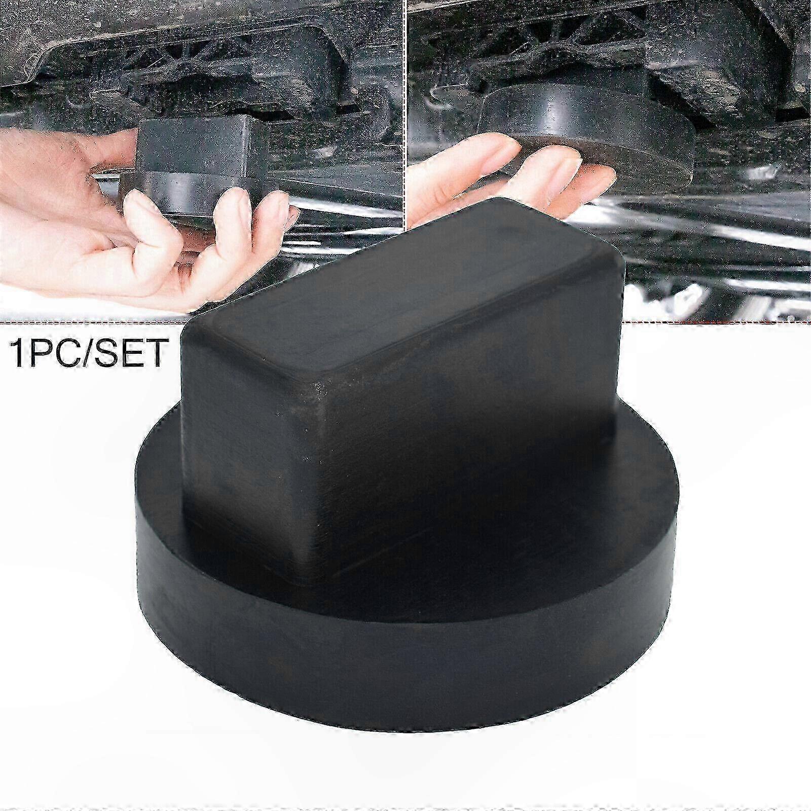 Rubber Block Pad for Car Jack Holder Safe Lifting Tool-Compatible with Multiple Vehicles