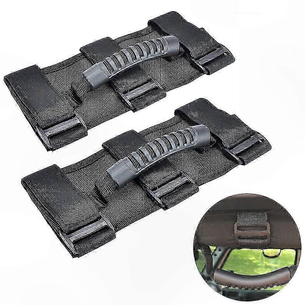 Universal Fit Roll Bar Compatible Grap Handle Kit for Off-Road Vehicles 1987-2018