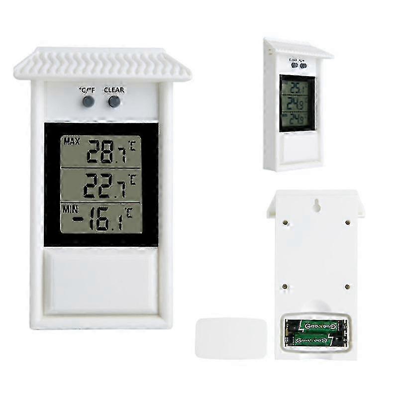 Digital Greenhouse Thermometer  Max Min Thermometer To Monitor High...