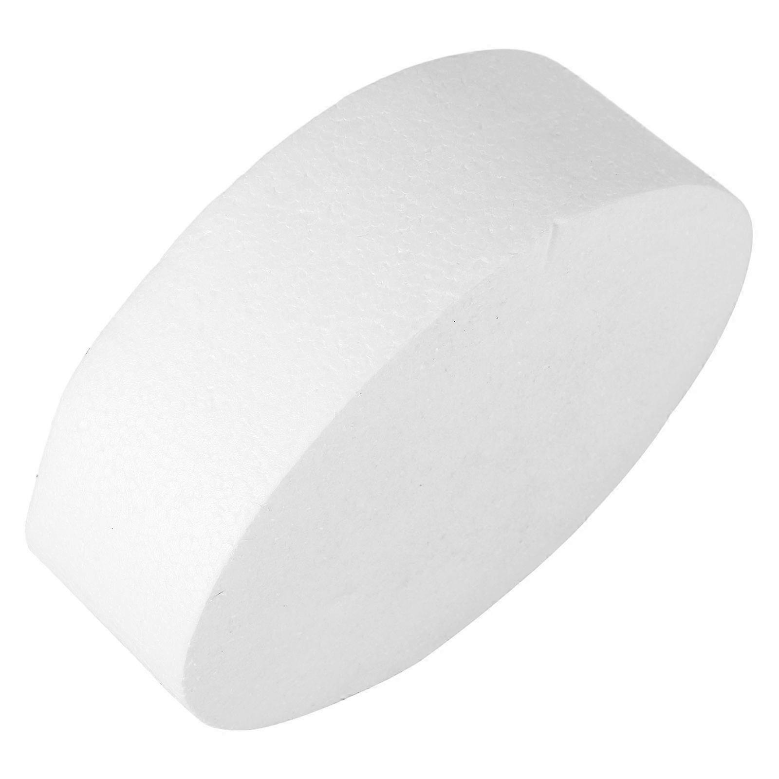 Foam Cake Dummies Oval Cake Form for Wedding Display White Foam for Fondant Practice 1Set