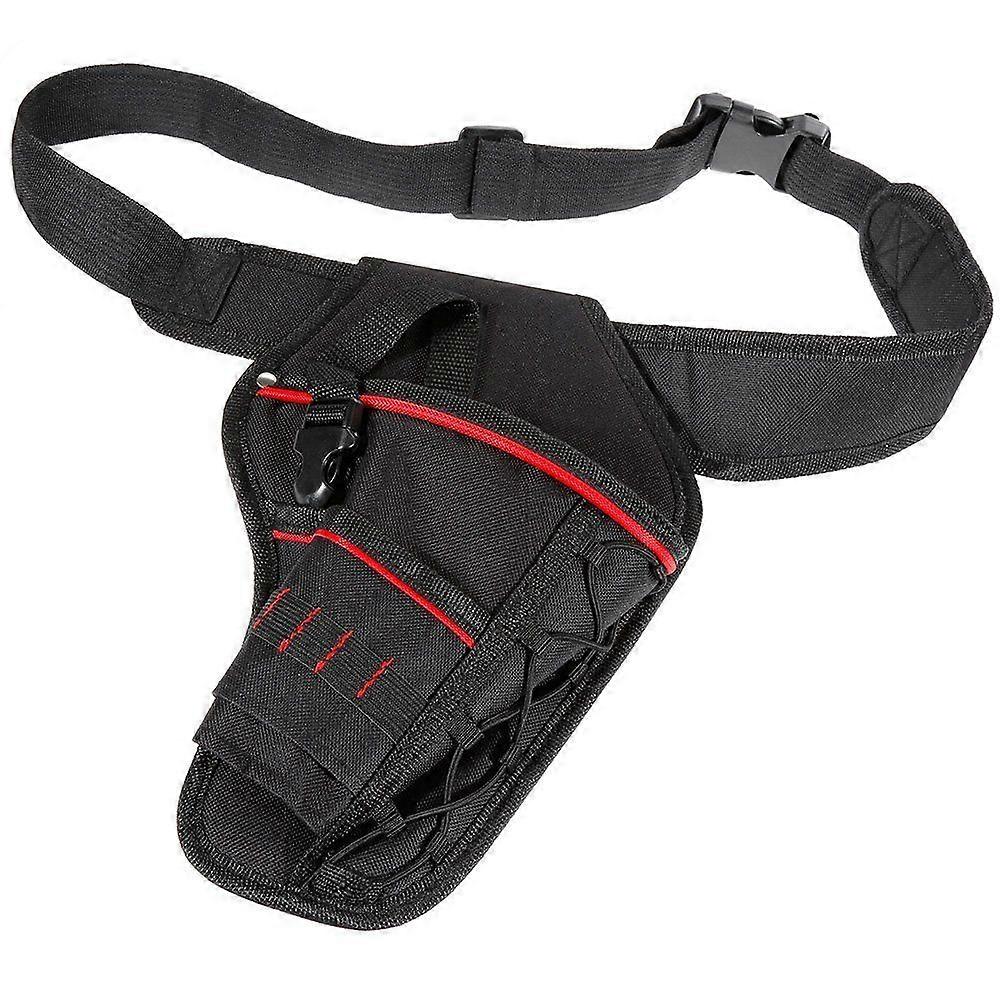 Drill Holster Waterproof Impact Driver Drill Holder Multi-functional Electric Tool Pouch Bag with W