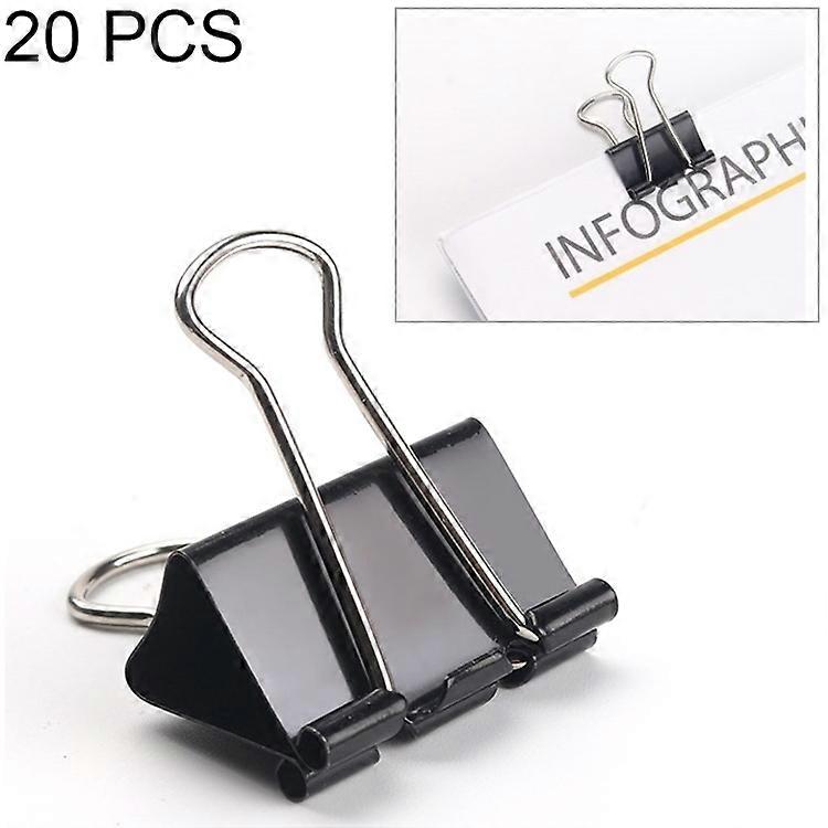 20 PCS 51mm Metal Notes Clip