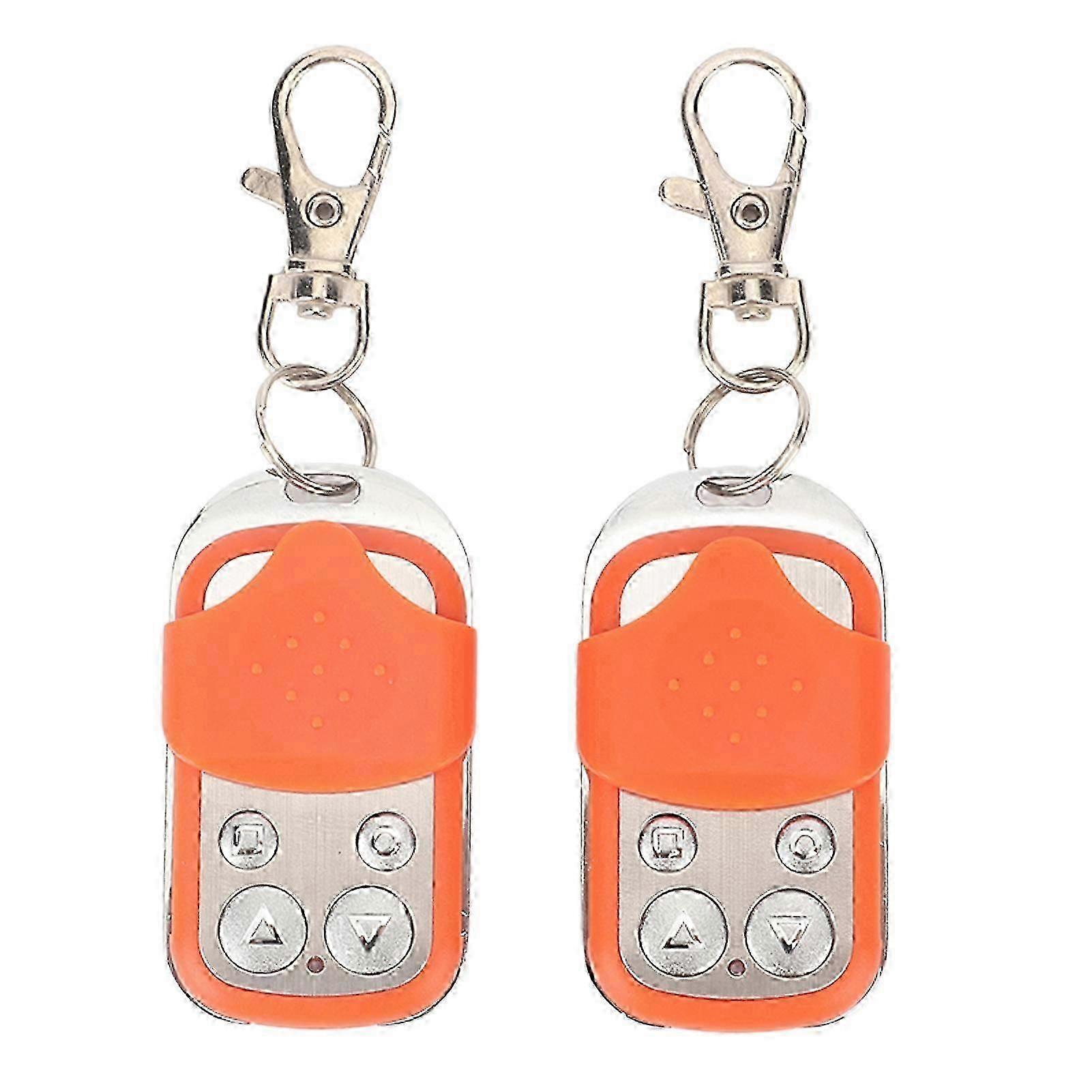 2Pcs Automatic Chicken Coop Door Opener, Electric Rolling Driveway Gate Remote Control, Portable & Sensitive