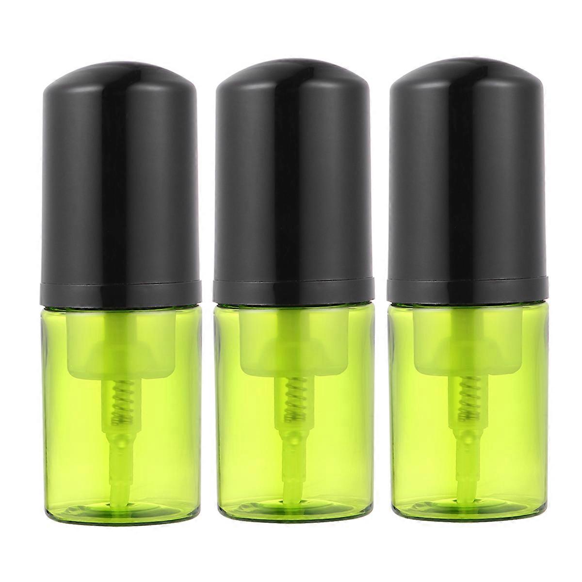 Reusable Empty Bottles Plastic Pumps for Storage 3Pcs Portable Dispenser Containers