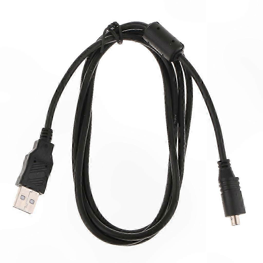 USB Data Sync Cable for  Digital Camera and Handycam - 10 Pin Connector, Black