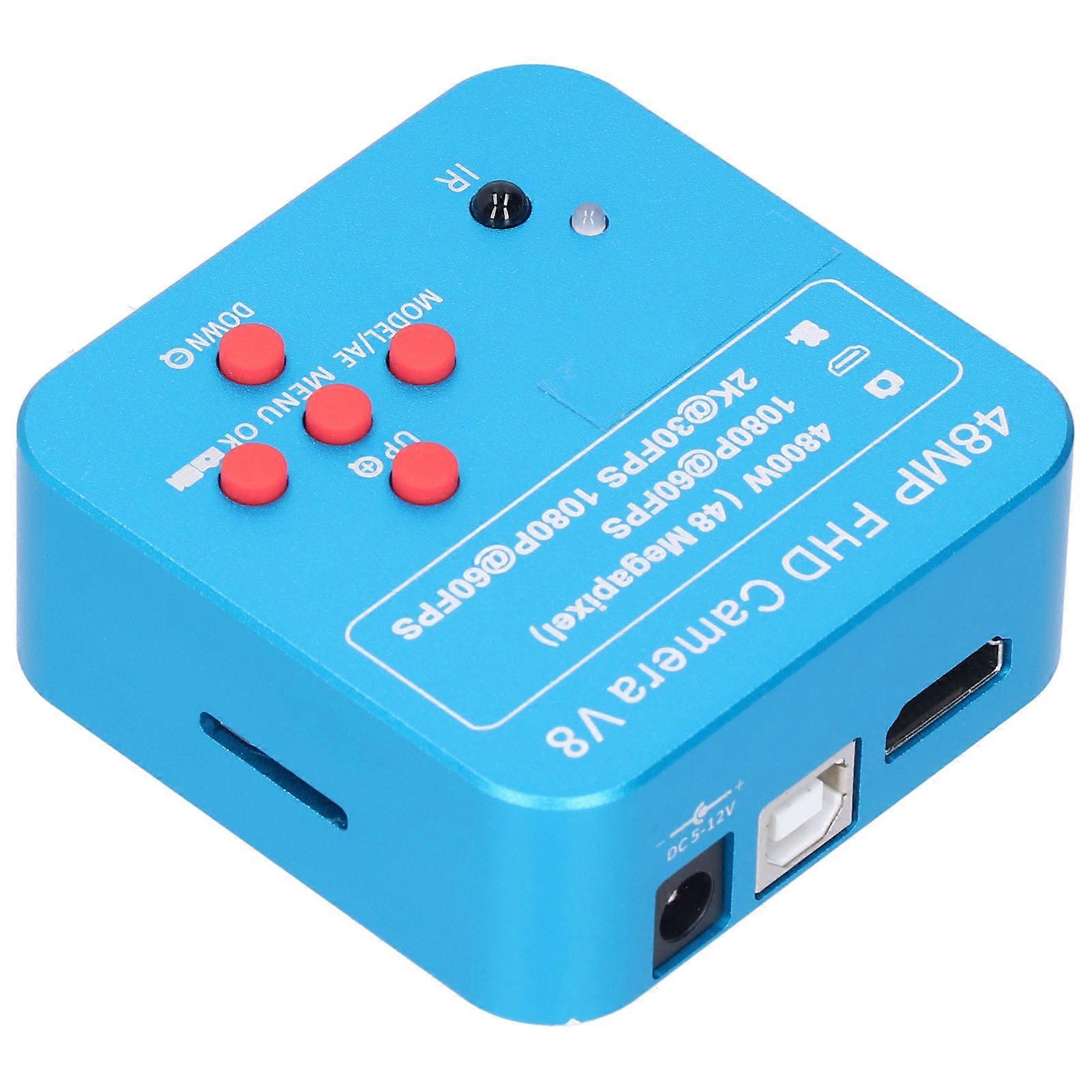 RS-H4800W Digital Video Microscope Camera 68x68x27mm, 64GB Max Storage