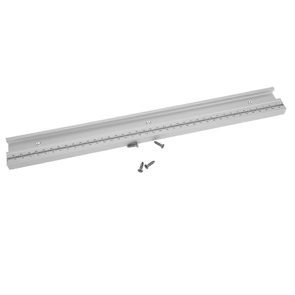 Woodworking Slider With Scale T-Track T-Slot Miter Backer Woodworking Tool with Screws 500mm