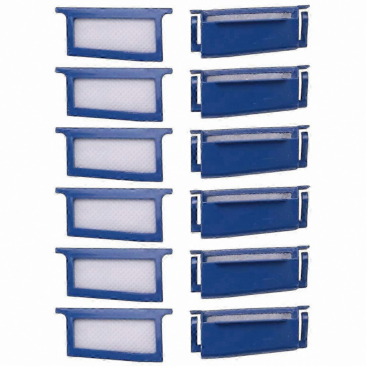 Compatible CPAP Filters for Dreamstation, 6 Reusable Slots + 6 Disposable Ultra-Fine Replacement Filters