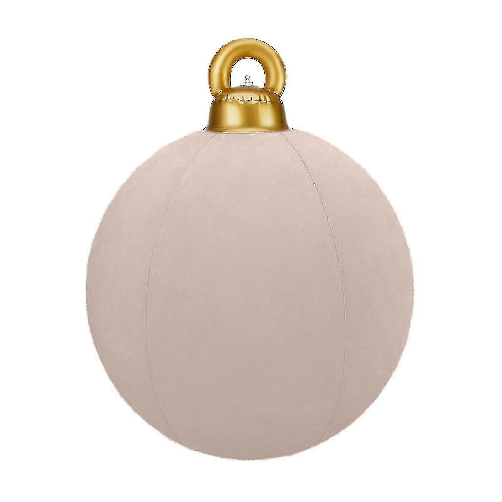 New Year's Advent Calendar 2023 Yellow Giant Inflatable Christmas Ball