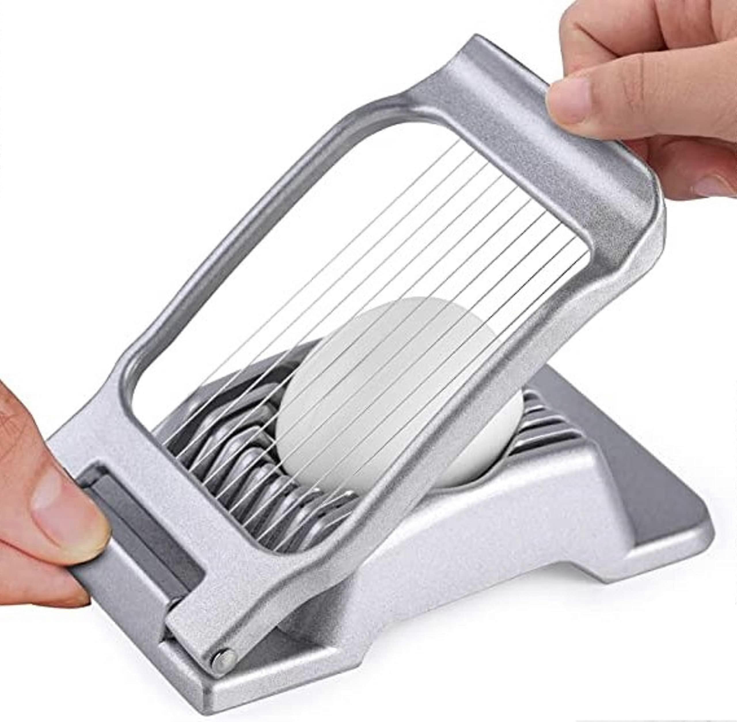 Multipurpose Egg Slicer for Hard Boiled Eggs and Strawberry Slicer 5-1/4' x 3-1/8' x 1' 2025
