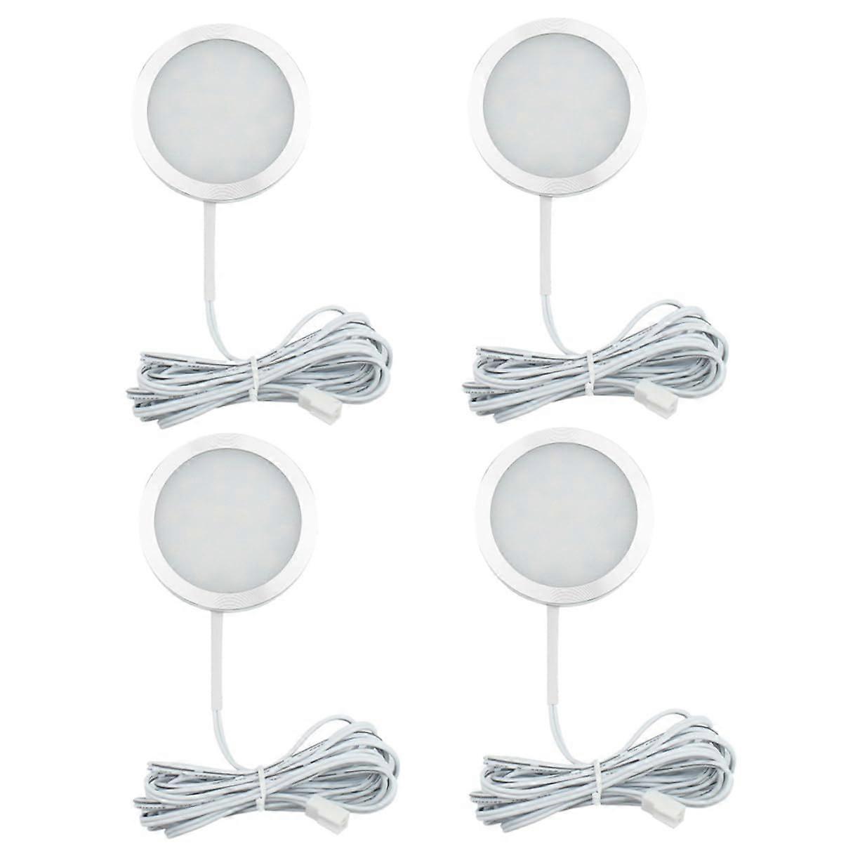 Cabin Ceiling Lamp LED Downlight 4 Pack White for Camping Van Caravan RV Energy Efficient Lighting