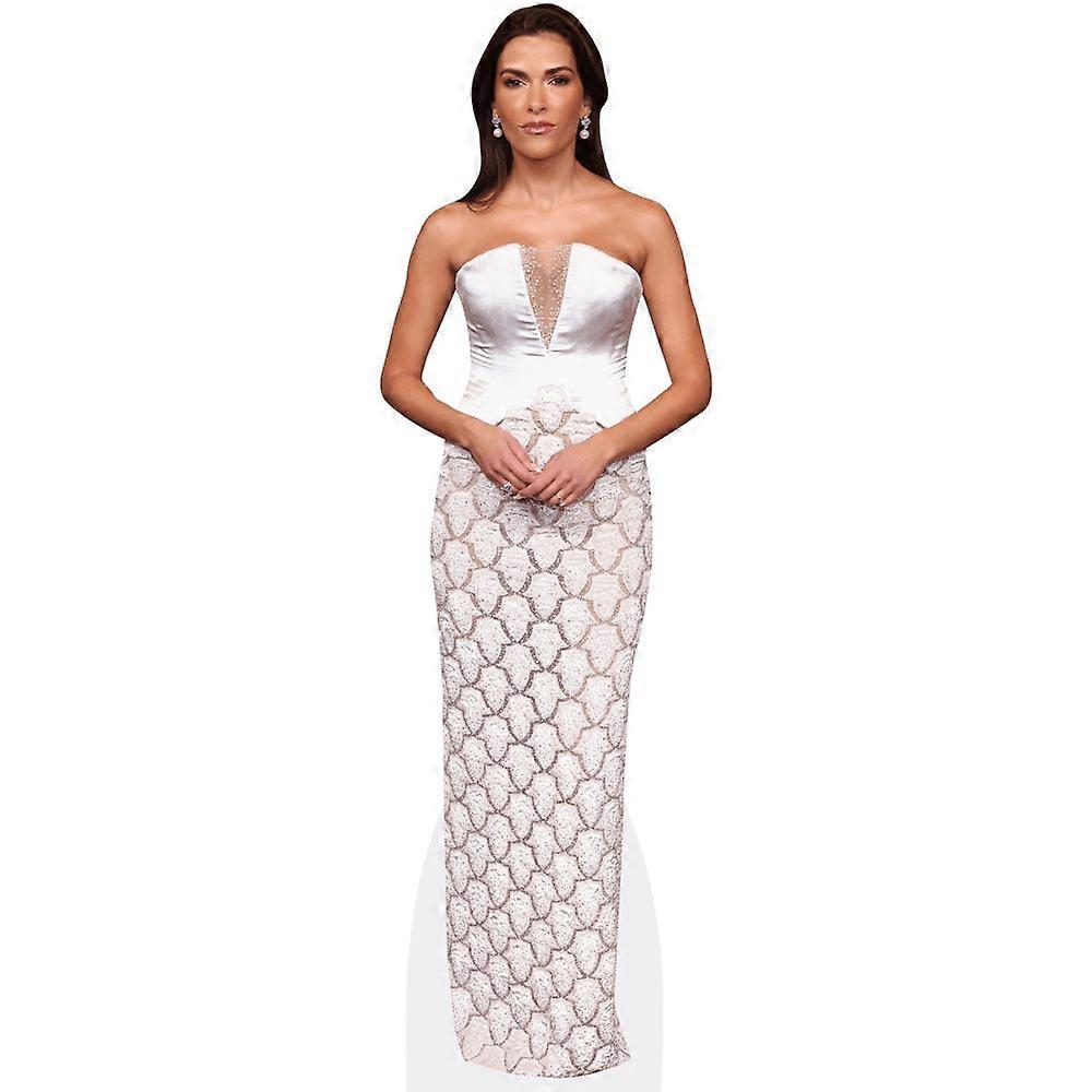 Sofia Pernas (White Dress) Cardboard Cutout (lifesize OR mini size). Standee. Stand Up.