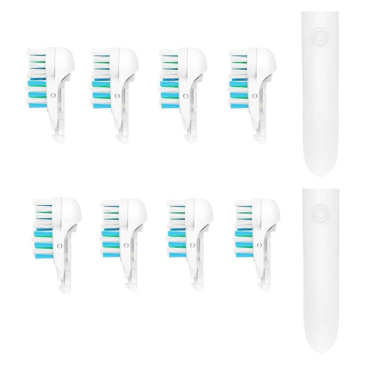 8X Electric Toothbrush Heads Replacement for