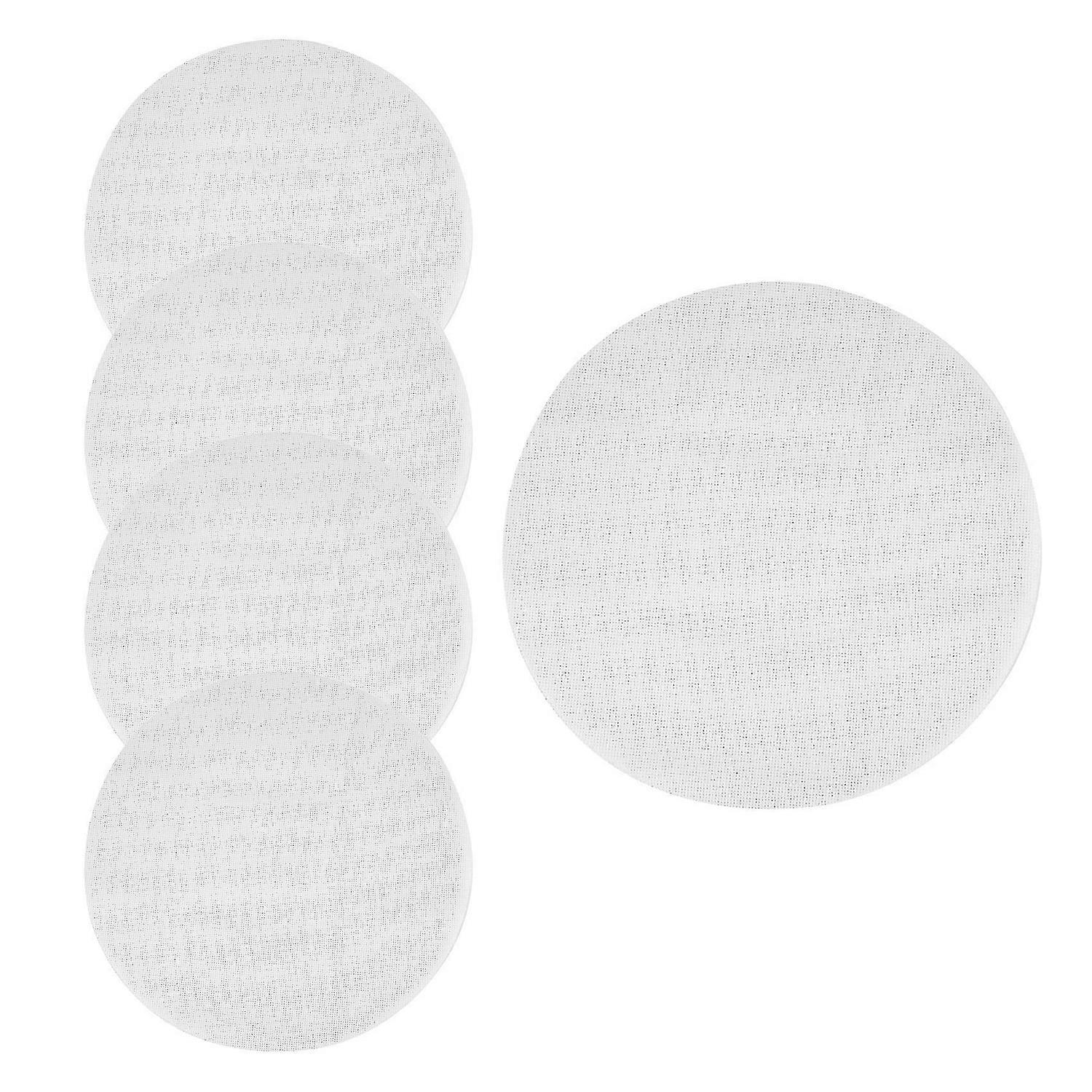 5 Pcs Silicone Steamer Mesh Mats, Reusable Non-Stick Round Steamer Pad, Steamed Buns Baking Pastry M