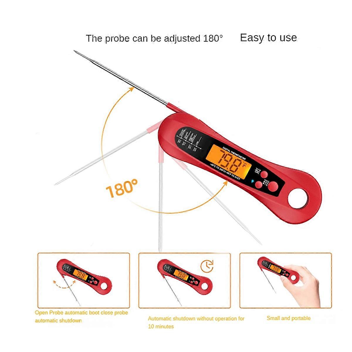 2PCS Meat Thermometer Digital Instant Read Meat Thermometer
