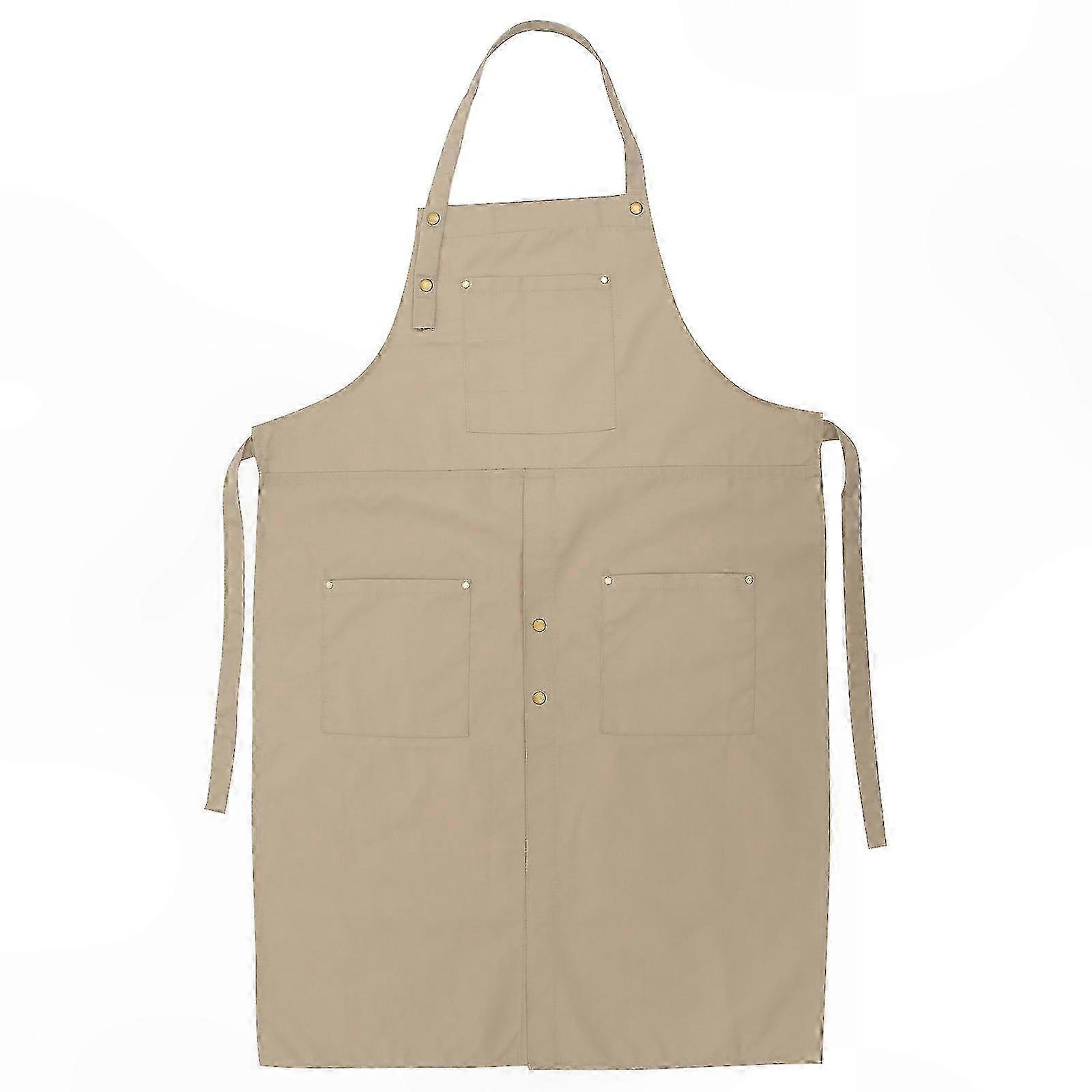 Multi-Purpose Apron with Pockets for Cooking, Painting, and Crafting