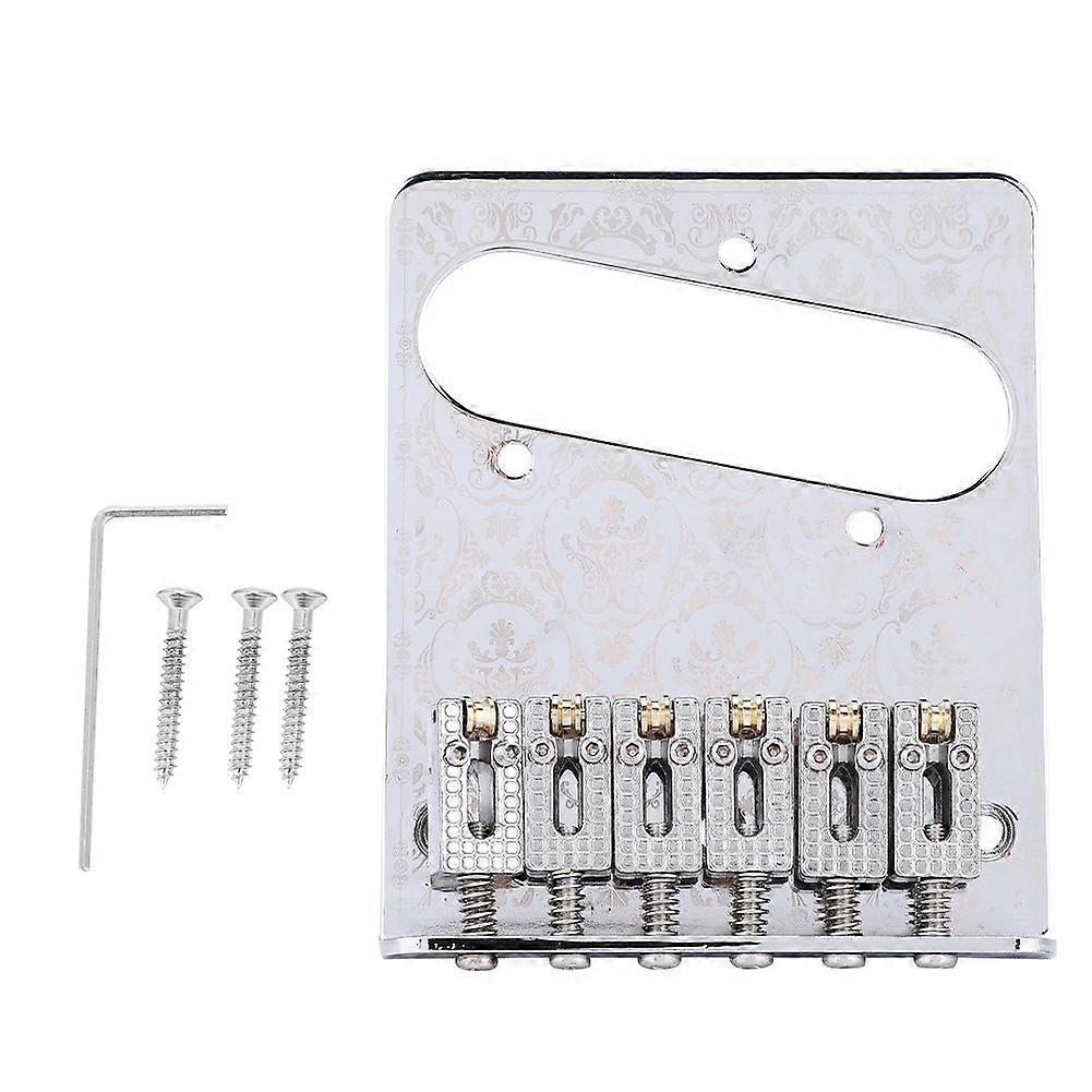 Roller Bridge for TL Telecaster Guitar Single Coil Pickup Hole Musical Instrument Accessory