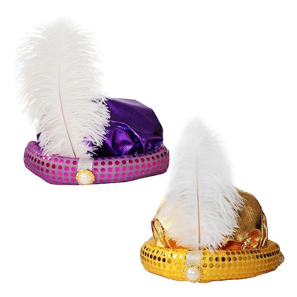 Halloween Cosplay Hat for Stage Performance 2Pcs Party Hat
