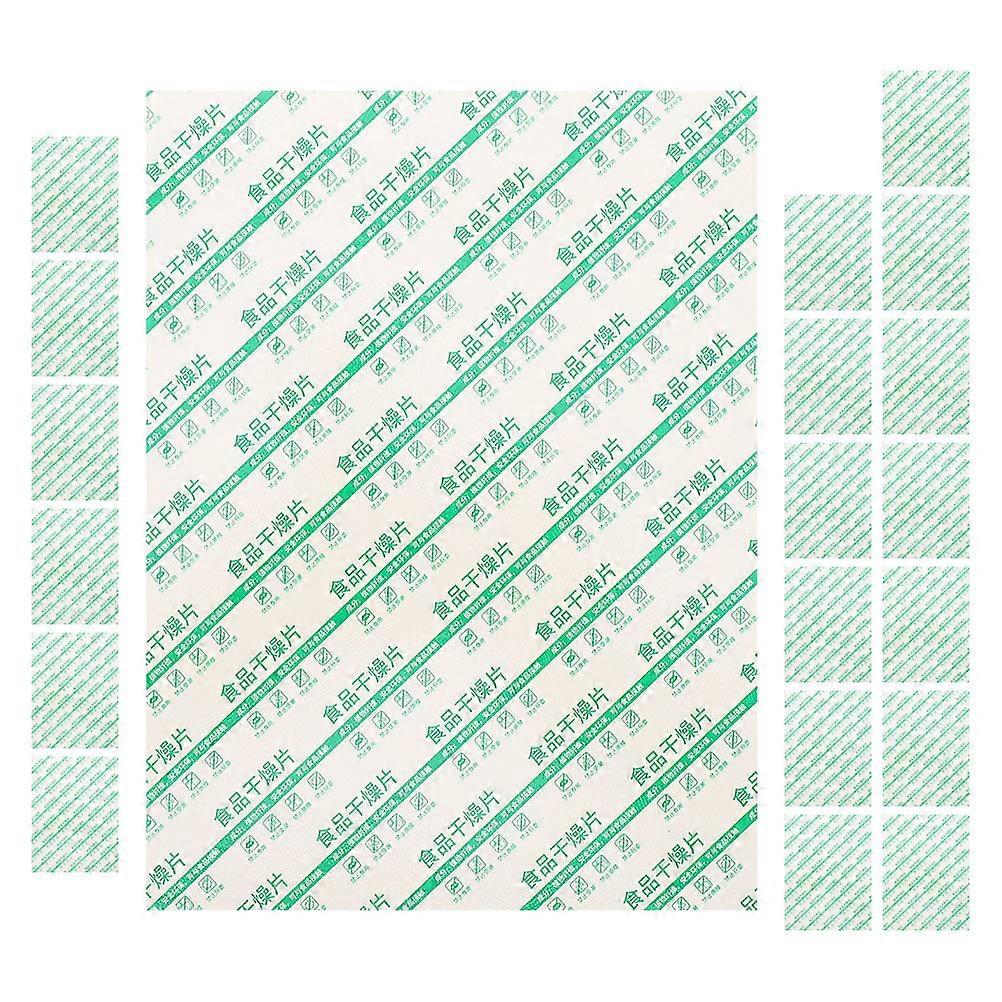 Moisture Absorbent Desiccant Sheet for Food Storage 80 Pieces Paper