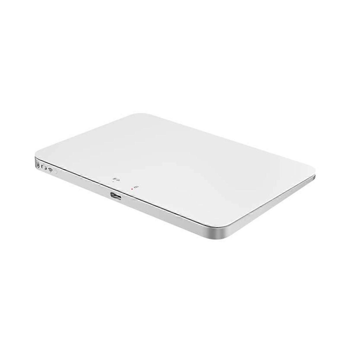 Wireless Bluetooth Trackpad,Smooth Glass with Multi-Touch, Aluminum USB Wireless/ Wired for Win/ Tou