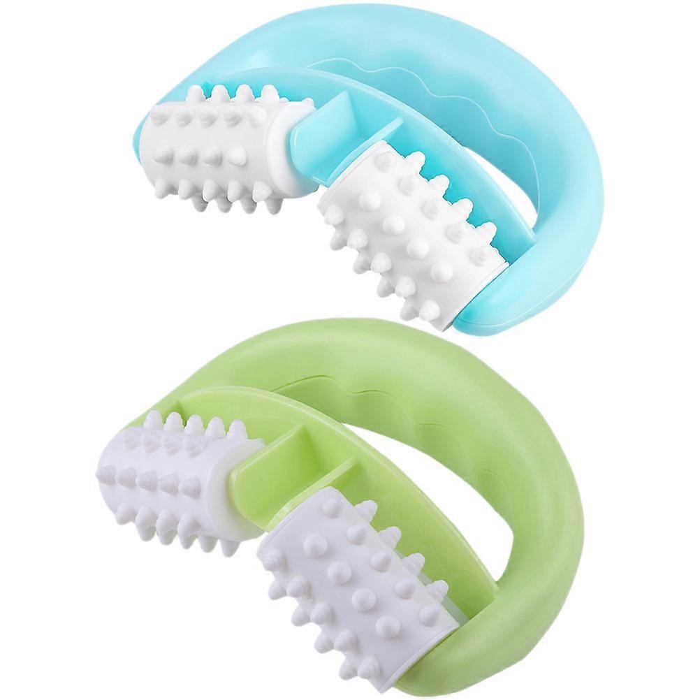 Leg Massager Roller 4Pcs For Yoga Practitioners With Comfortable Grip In 5.31X3.54X1.38in Size For Release And Cellulite Reduction