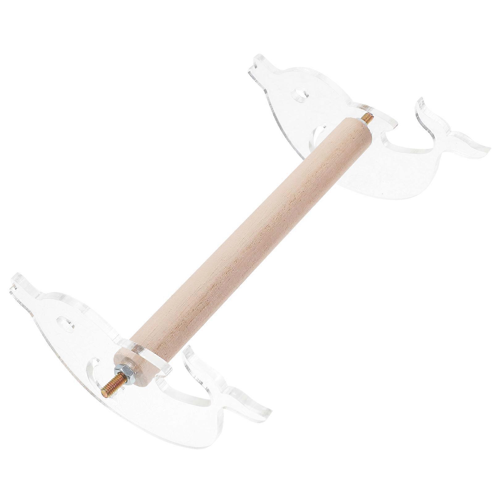 Bird Training Stand Parrot Perch for Play Use 3Pcs