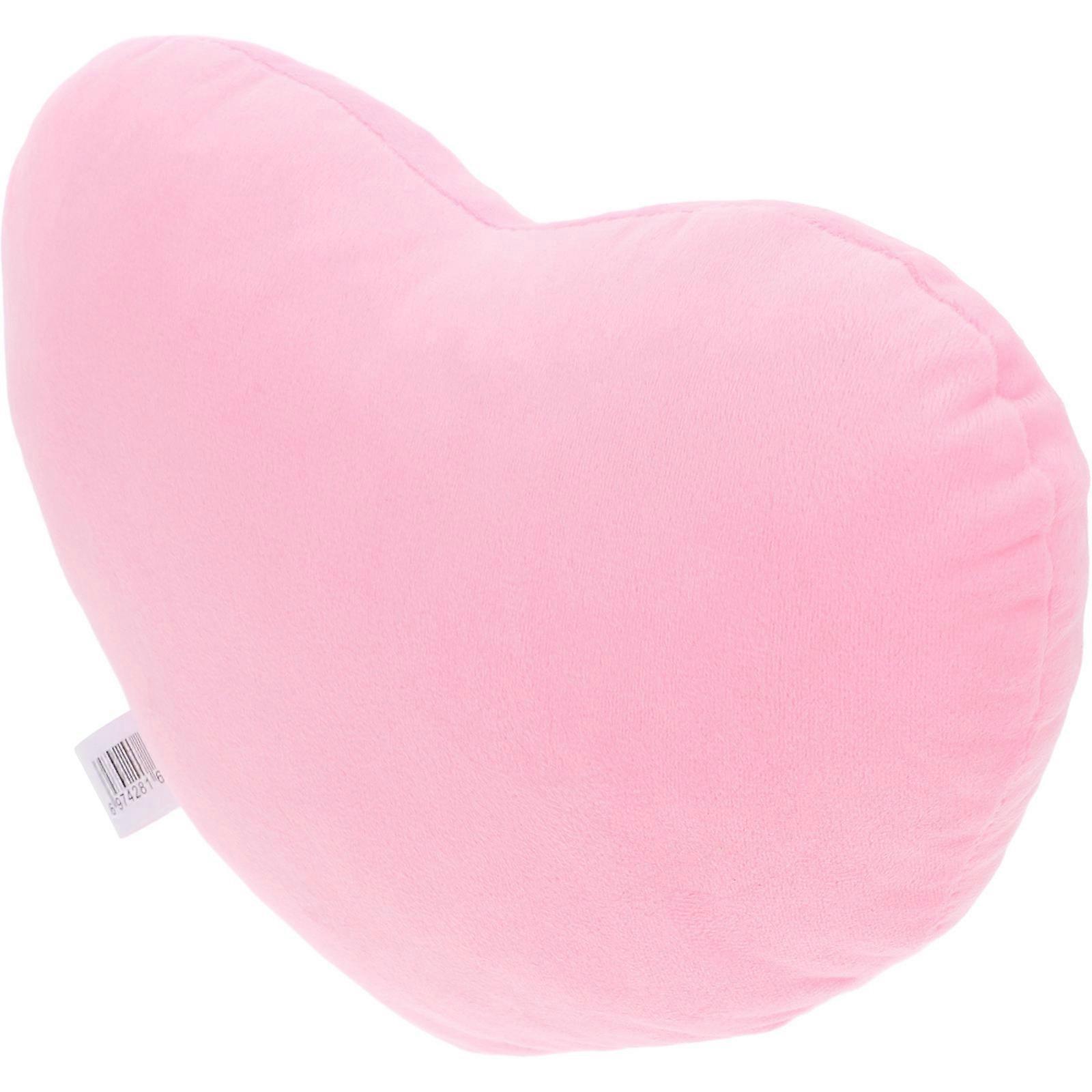 Soft Heart Shaped Pillow Couch Pillow Decorative Throw 3Pcs Set