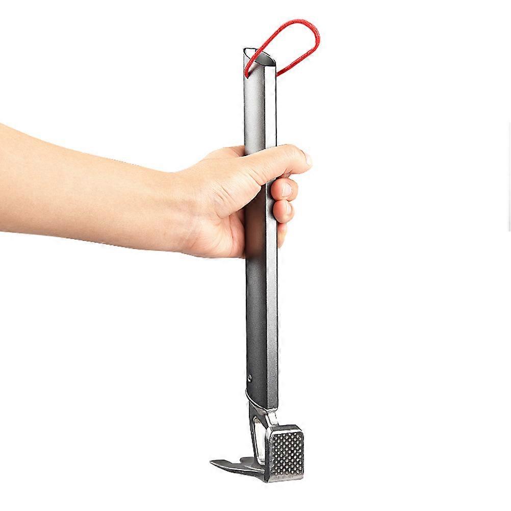 Mountaineering Hammer for Camping Tent Nail Multi-Function Aluminum Handle Tool