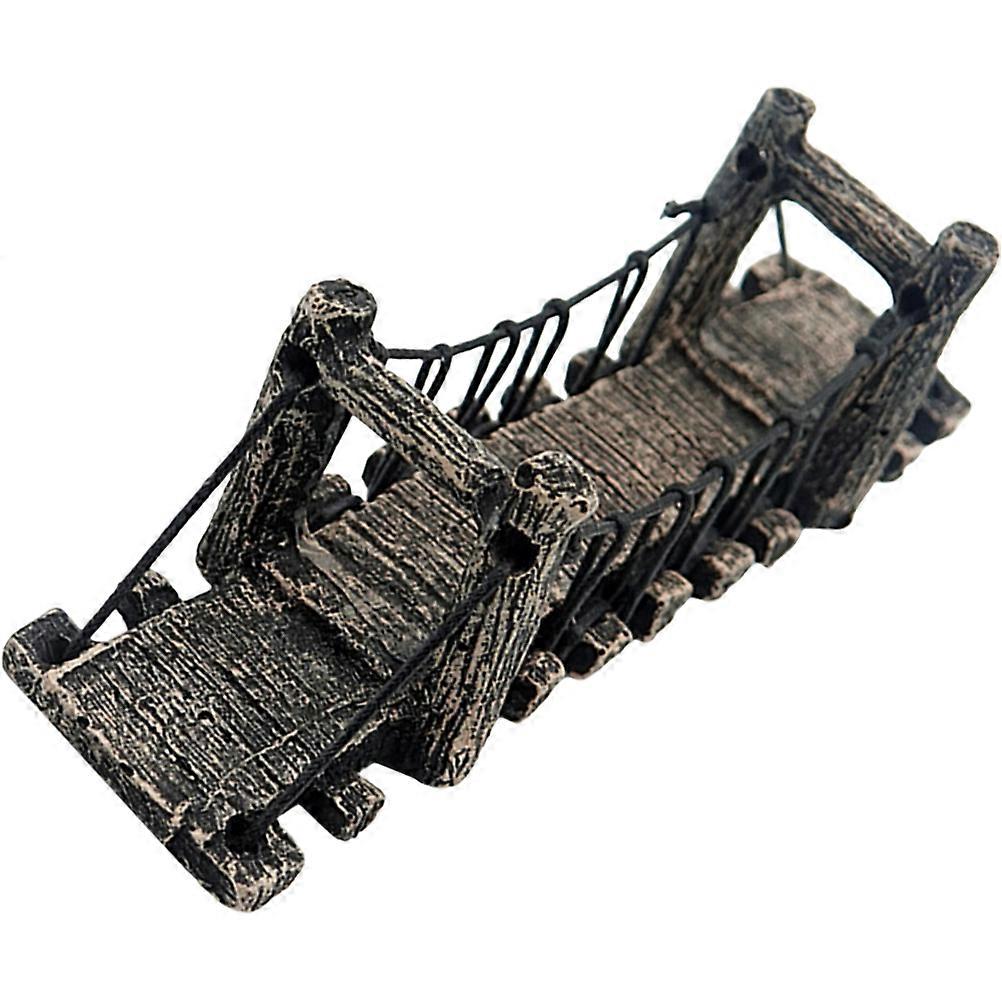 Decorative Fish Bridge For Aquariums With Unique Design Perfect For Underwater Settings In 4.5Cm Height 4Pcs