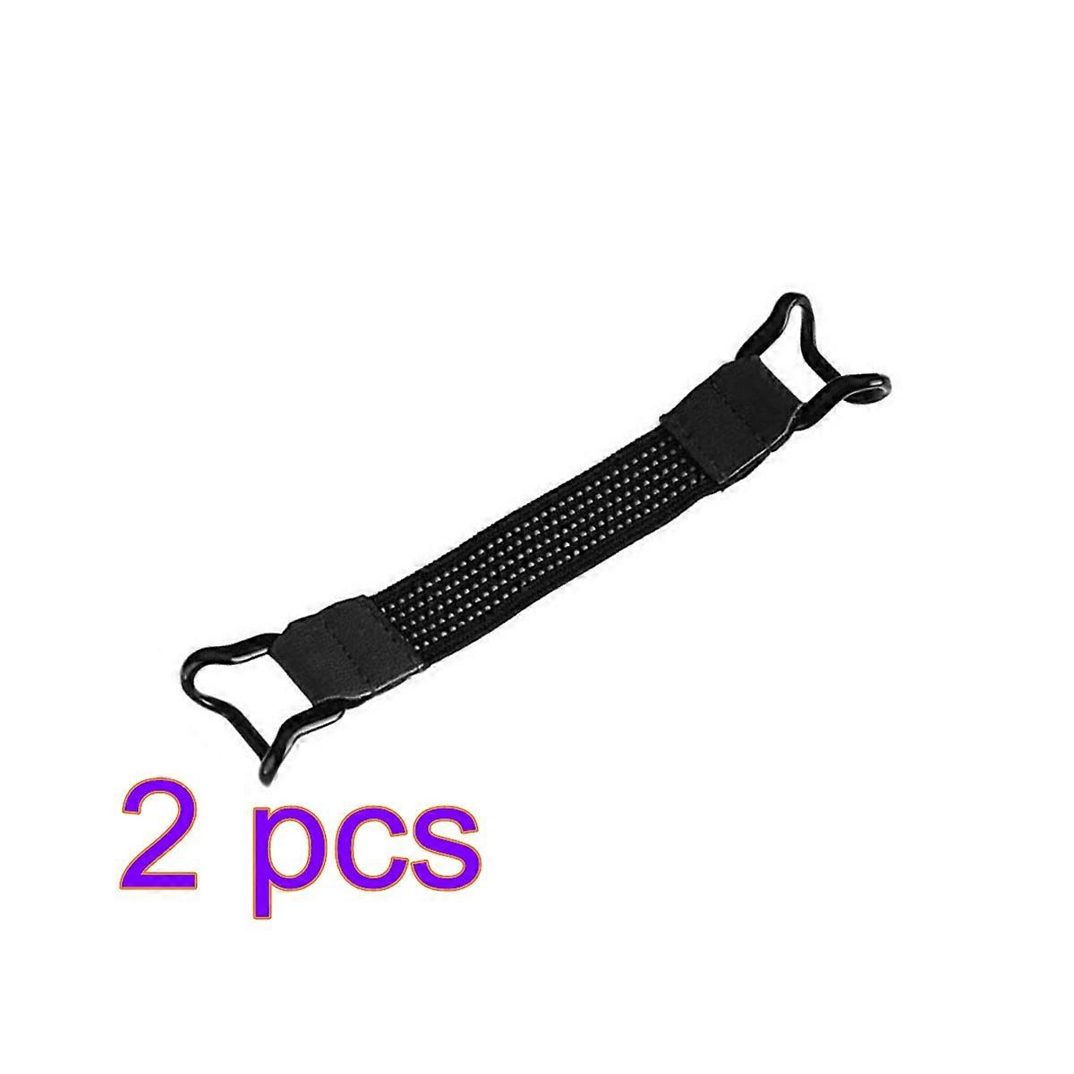 Mobile Phone Holder Elastic Band Strap for 2Pcs Black