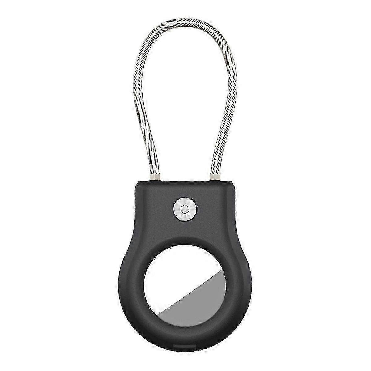 Black Suitable for Anti-Lost Device PC Protective Case, Wire Lanyard Protective Case