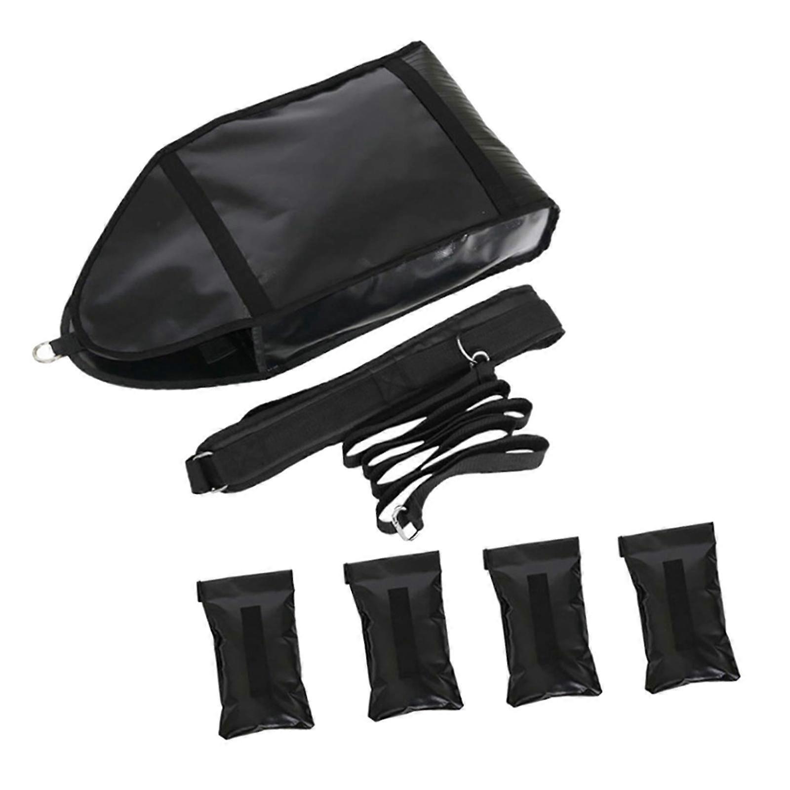 Adjustable Weight Sled Trainer Sandbag Sled Trainer for Speed Training