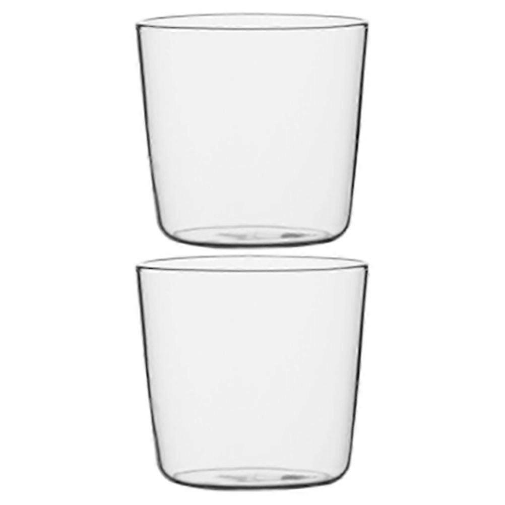 Home Use Glass Transparent Cold Beverage Cups 4Pcs Pack